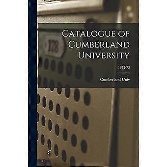 Katalog over Cumberland University; 1872-73