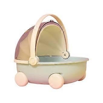 Little Pet Nest Travel Carrier Cage Cradle Design Pet Carrier Nest med håndtak Enkel Inngang Og Utgang