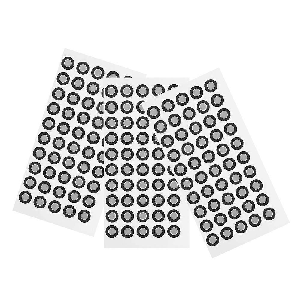 3D Scanning Marker Black Pet Reflection Markers for 3D Scanner 3 Sheets