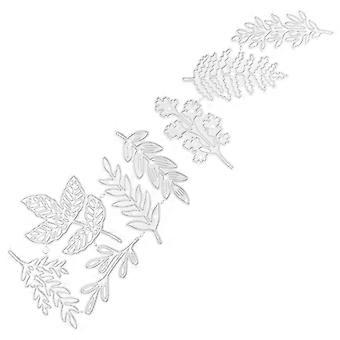 DIY Cutting Die Carbon Steel Die Cut Leaf Shape Pappersskärande Die Leaves Die Cut
