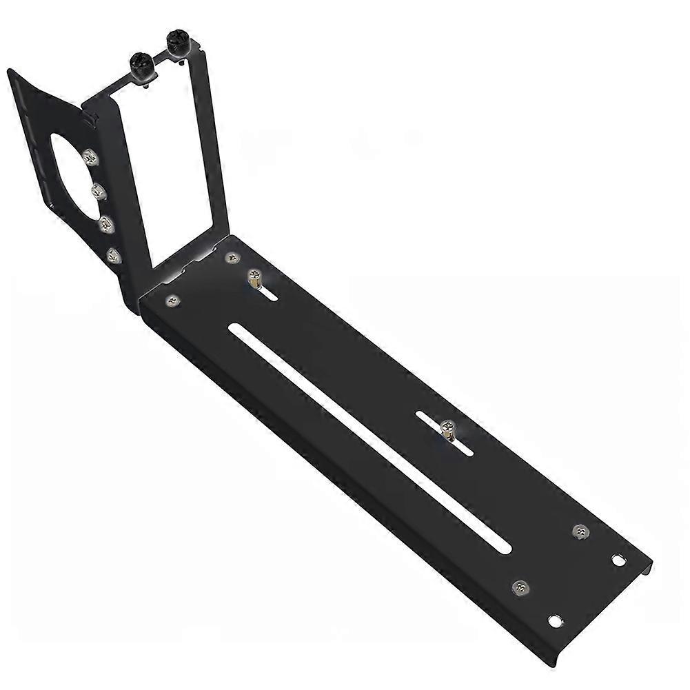 Vertical GPU Mount Bracket 2Slots Graphics Card Holder External EGPU Dock External GPU Docking Station Black