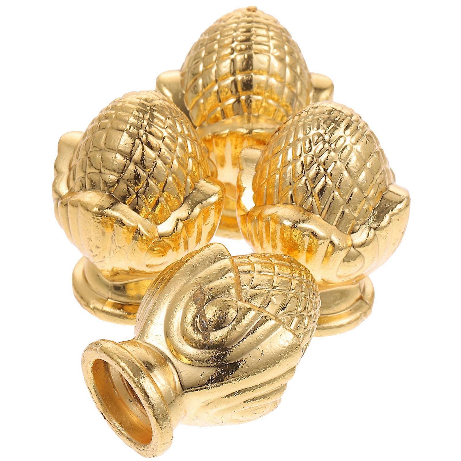 Lamp Finial Decorative Lamp Knobs for Decoration 16Pcs