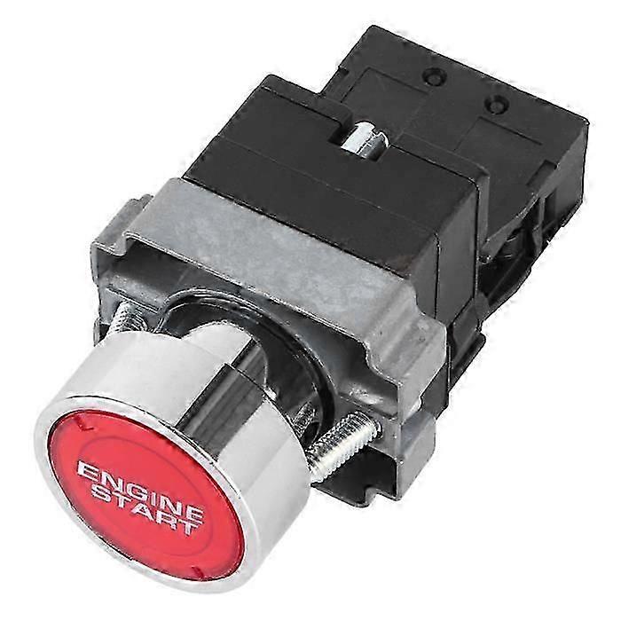 Ignition Button Ignition Switch Engine Starter One-Key Start Push Button 12V 10A LED Motorcycle High