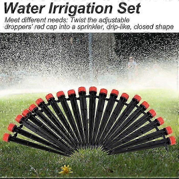 DIY Automatic Watering System Drip Irrigation Kits 82ft Automatic Ground Insert Water Saving Durable Watering Or