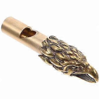 Brass Pendant Whistle for Animal Training and Referee Use