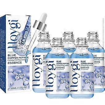Blue Copper Peptide Serum Lifting Firming Anti-wrinkle Repairs Damaged Skin Face Serum Skin Repairing Tightening Facial Essence