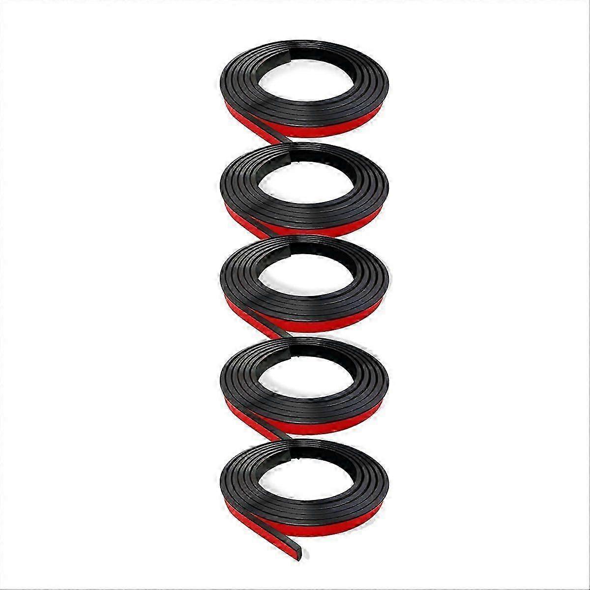 5 Rolls Black Window Grille Inserts Grid Kit