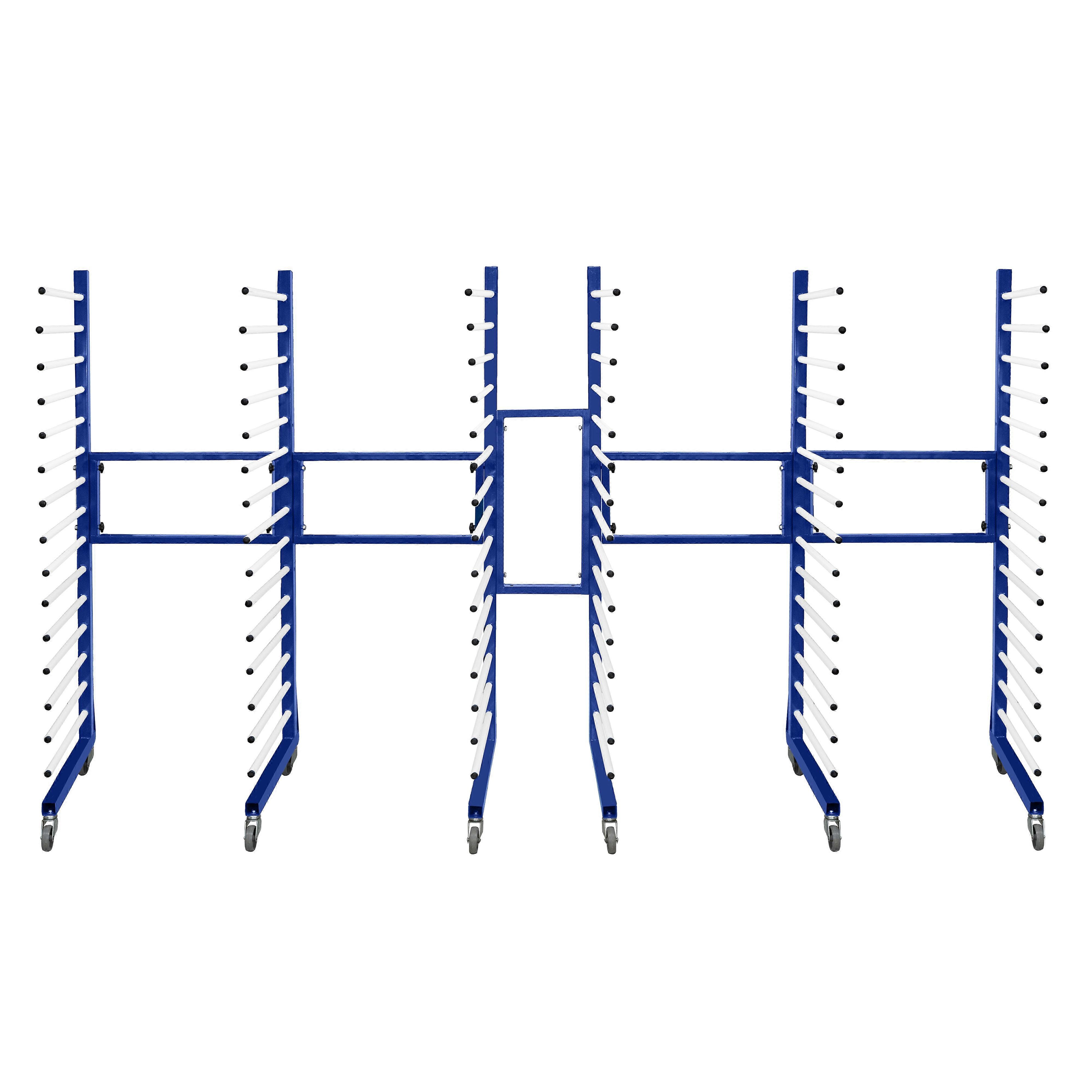Combi Spray Drying Rack Trolley x 3 & 2 Connectors