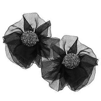 2 stks Afneembare Bloem Schoen Clips Hoge hakken Elegante Schoen Decoraties voor Bruiloften Feesten