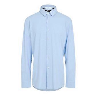 Chemise à manches longues classique à col uni pour homme Boss