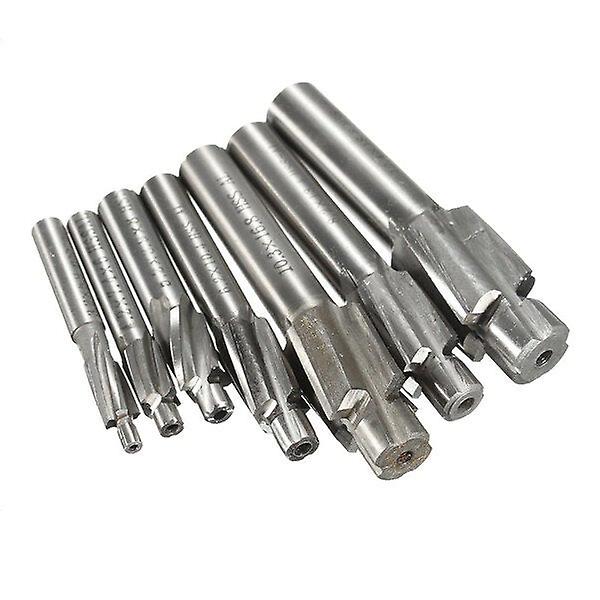 7Pcs M3-m12 Hss Countersink Cutter Drill