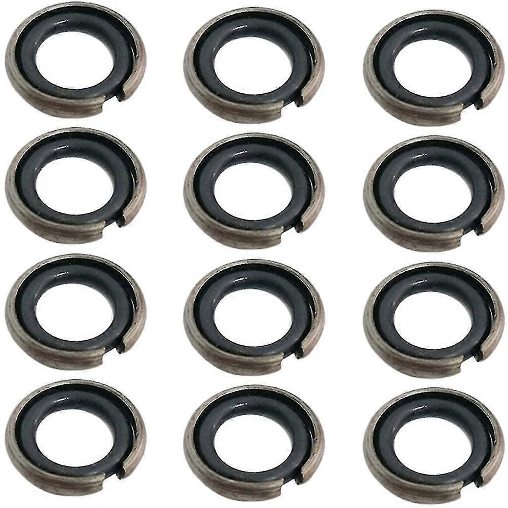 12 Sets Impact Wrenches Retaining Ring Drive Socket Retainer Ring Rubber O-rings-Yvan