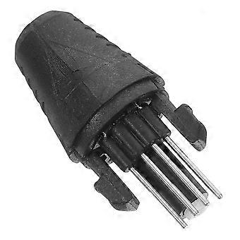 4 stuks printpen nozzle vervangingsonderdelen 5V 3D-pen tip accessoire 3D-printpen nozzle printerkop vervangingsonderdeel printerkop 3D-pen kop tips