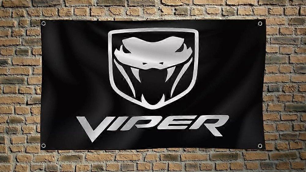 Dodge Viper Flaggbilbanner SRT for CX1036
