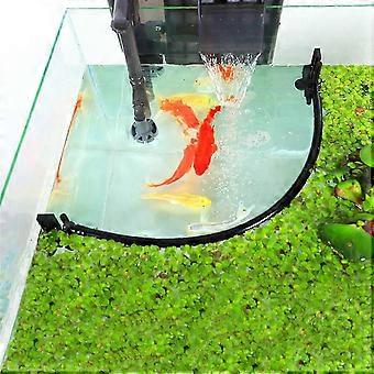 Aquário flutuante planta curral, interceptando plantas flutuantes de filtros e aquecedores, hei ajustável