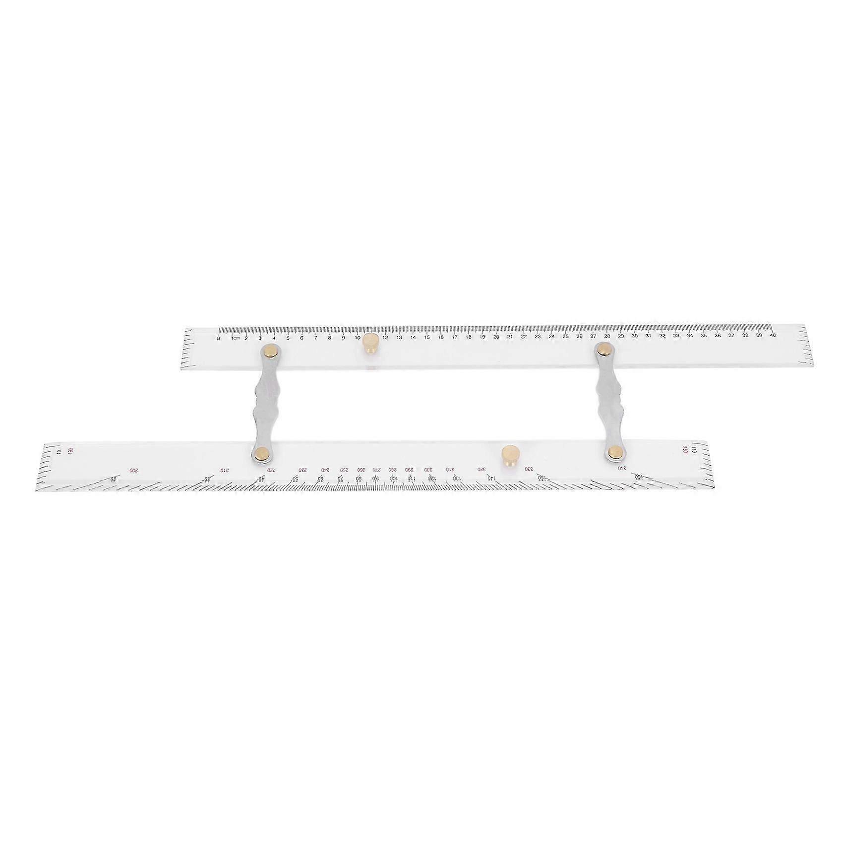 Marine Ruler Parallel Ruler Nautical Charts Parallel Ruler Mapping Points to Pull Parallel Ruler 450MM