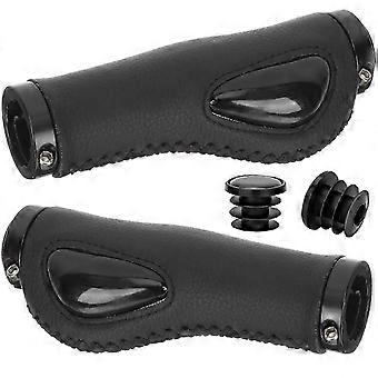 Black Anti-Slip Bike Handlebar Grips Protective Covers for 2 Sets