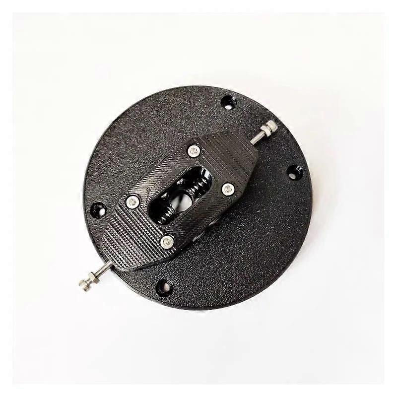 Sequential Shifter Mod Conversion Kit with Damping, H-Pattern to Sequential Plate for Thrustmaster TH8A(black)