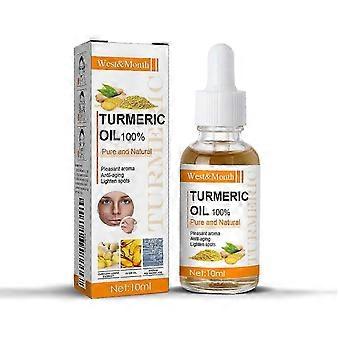 Ätherisches Kurkumaöl zur Aufhellung und Straffung der Haut Anti-Aging-Gesichtsöl mit Spot-Behandlung, tiefer Feuchtigkeitsversorgung und Faltenreduzierung für Radia