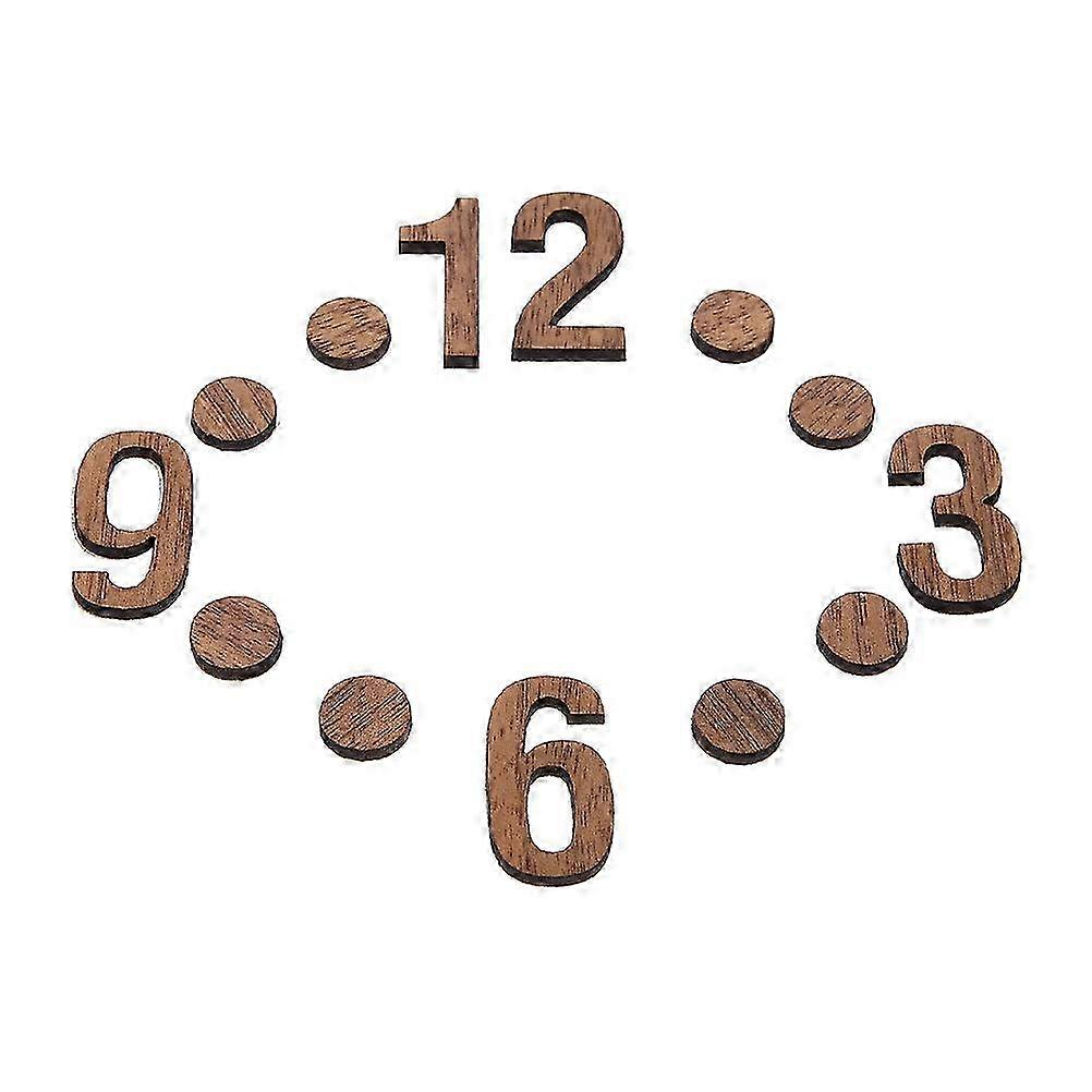 Replacement Clock Numbers Clock Making Parts Luxurious Decoration Effect Round Dots 1 Set