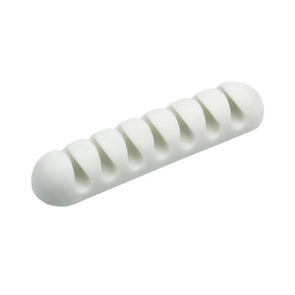 Cable holder with 7 slots - White