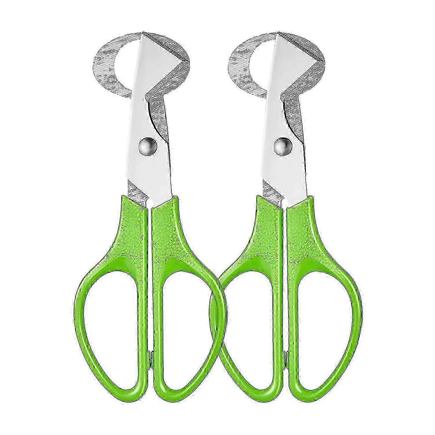 Quail Egg Scissors, 2 Pack Egg Shell Separator Cutting Scissors, Quail Egg Cutters, Egg Opener, Kitchen Tools