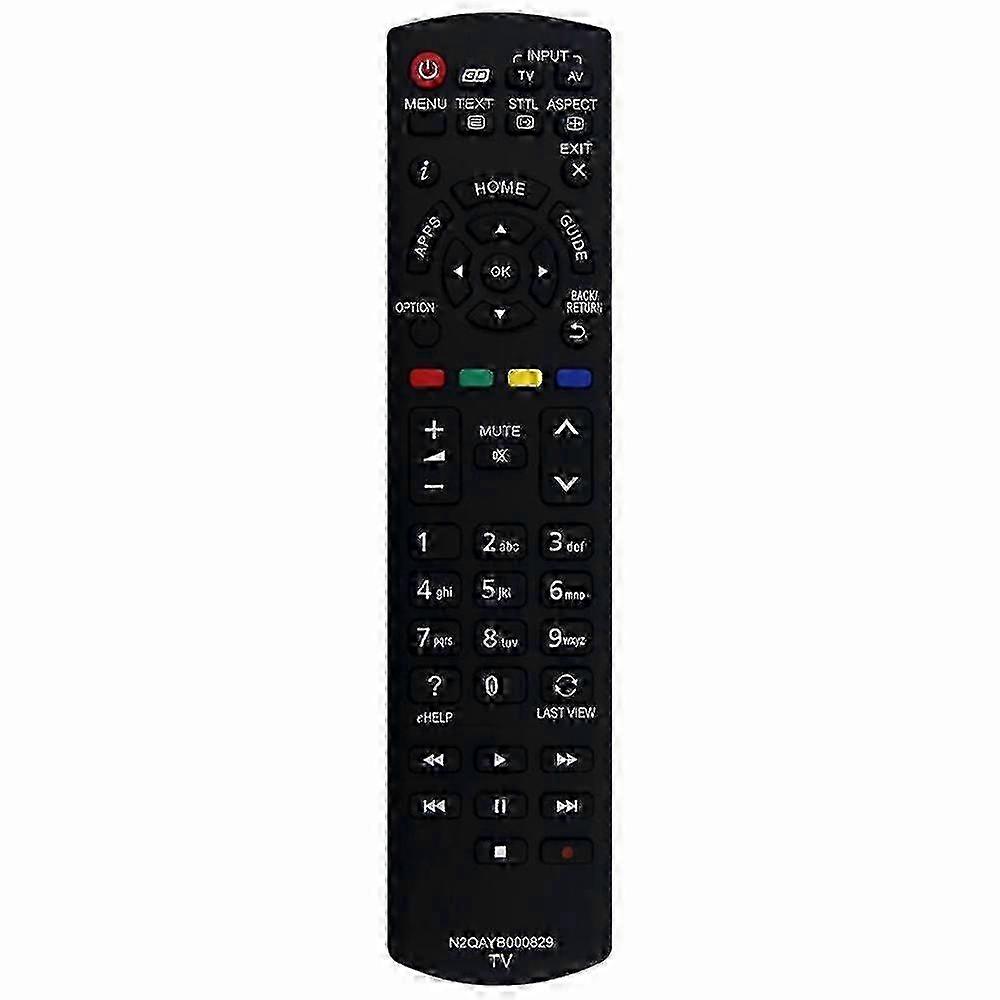N2QAYB000829 Replacement Ergonomic Remote Controller compatible with Panasonic TV