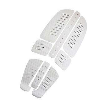 8Pcs Surf Traction Pad Surfboard Pads for Enthusiasts Paddle Board Surfboard Black 25-26s