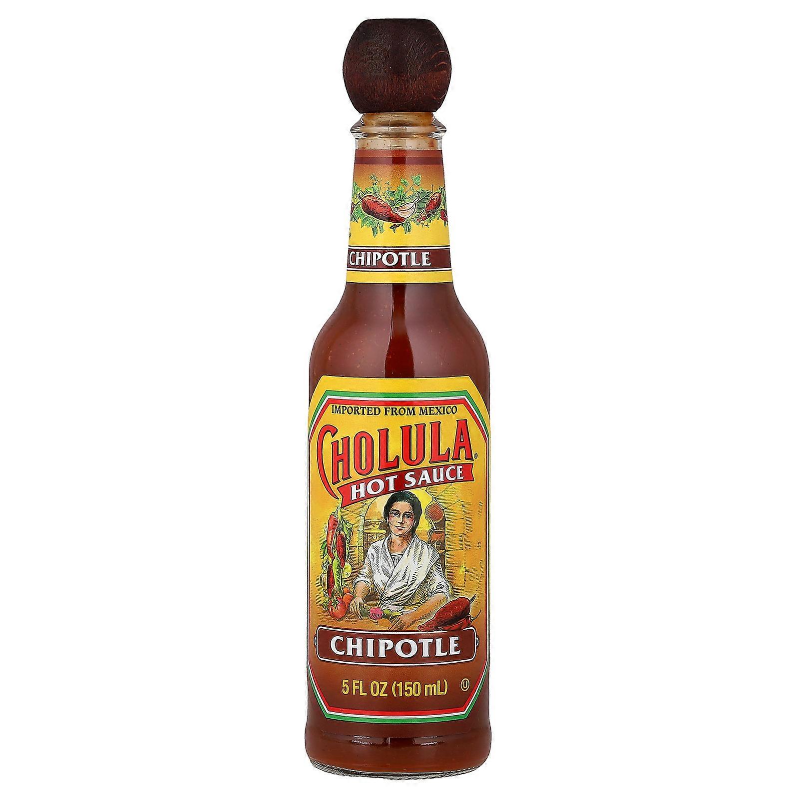 4 x Cholula, Hot Sauce, Chipotle, 5 fl oz (150 ml)