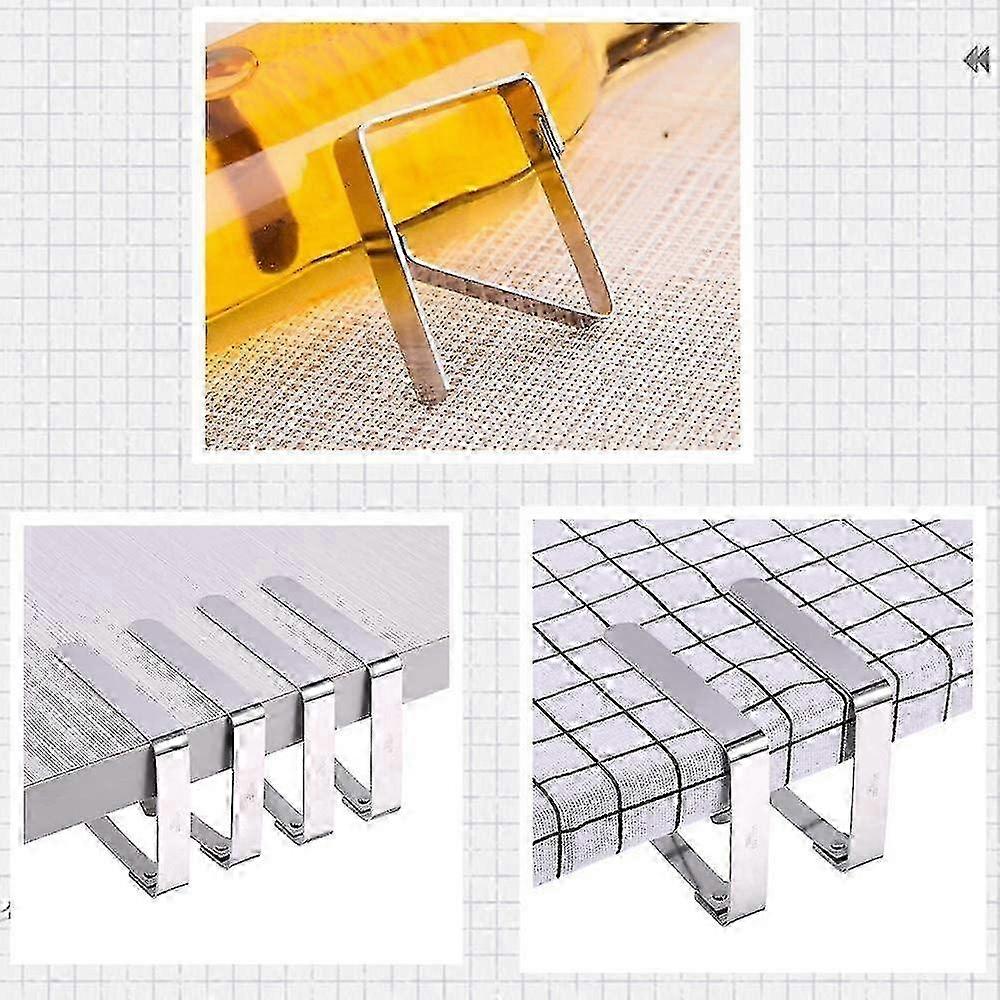 12 Pcs Extra Strong Table Cover Clamps