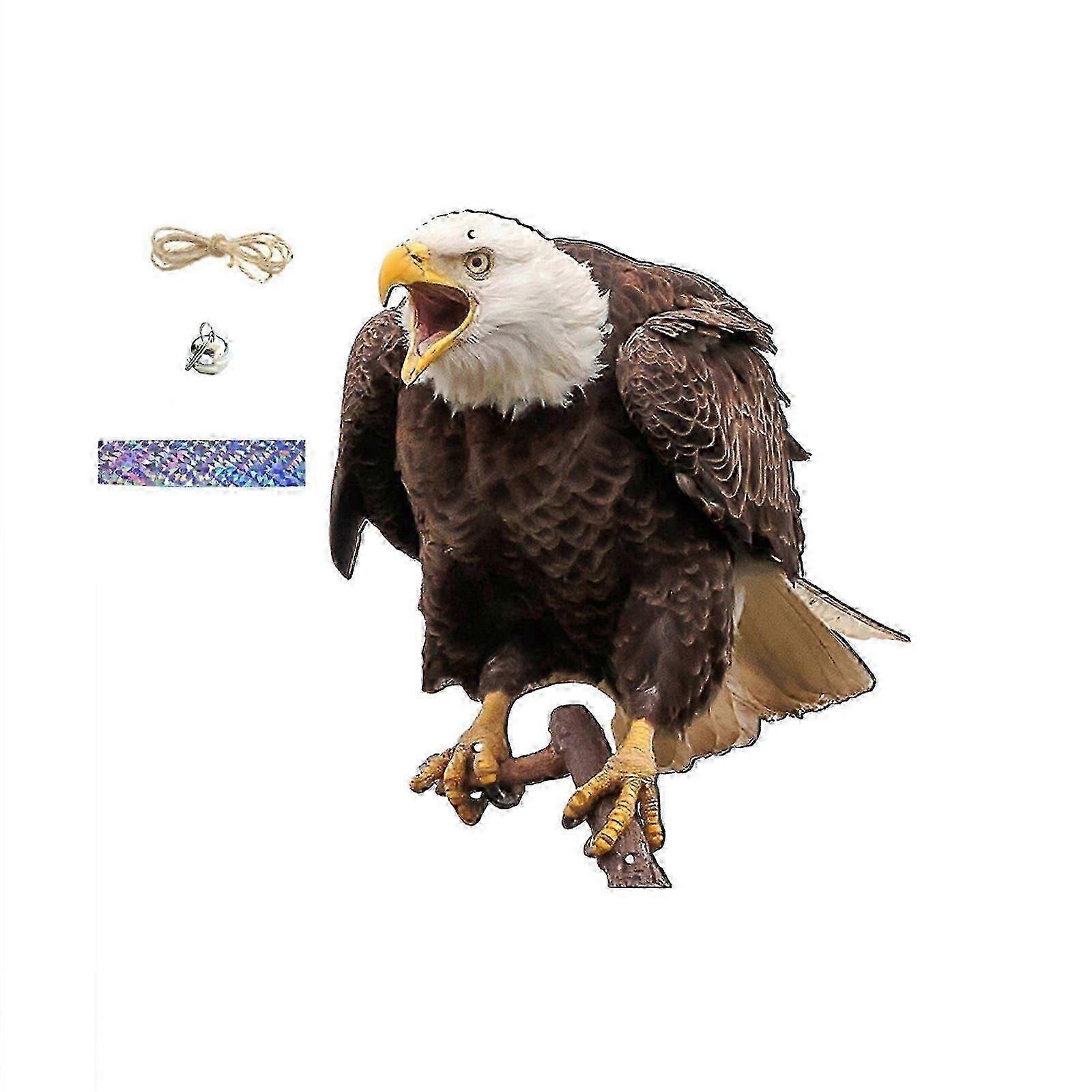 Owl Pendant Bird Deterrent Wind Chime