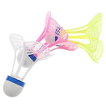 3pcs Windproof Nylon Shuttlecocks for Badminton Training  Durable, Versatile for Practice and Competition, Suitable for All Conditions