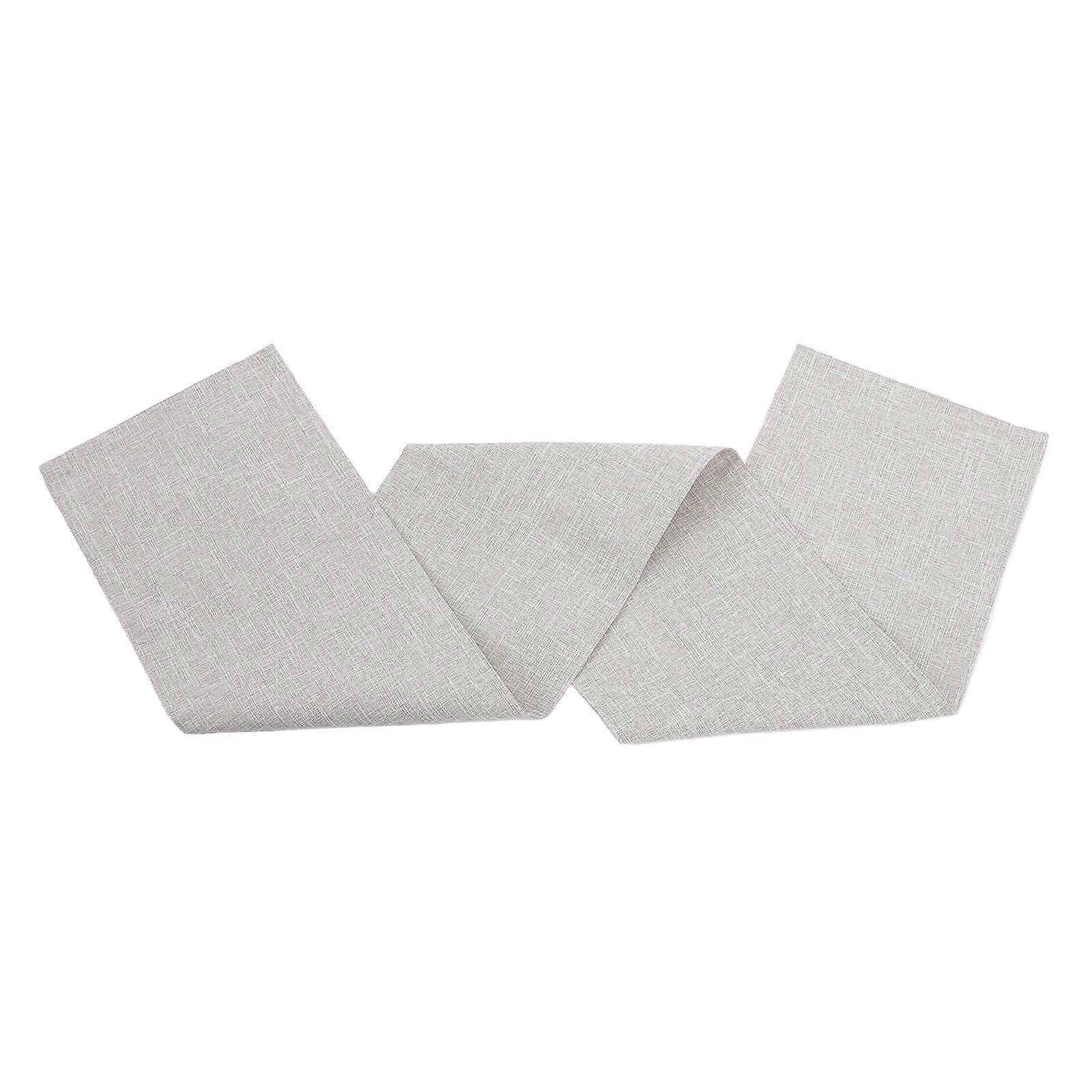 Rustic Table Runner Decorative Tablecloth for Home Use One Piece Beige
