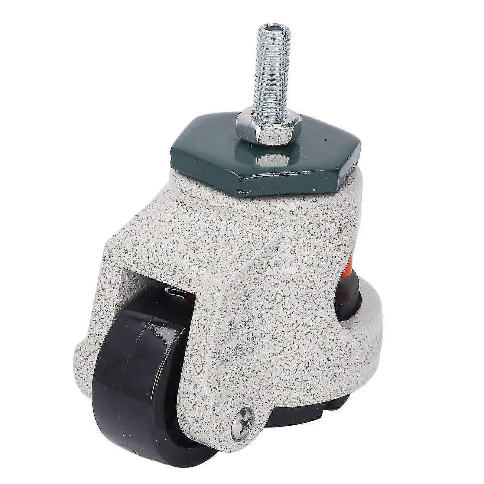 Leveling Stem Caster 40mm Outer Diameter M8 Thread Rod Rubber Base Adjustable Height Leveling Machine Stem Caste Super perfect quality