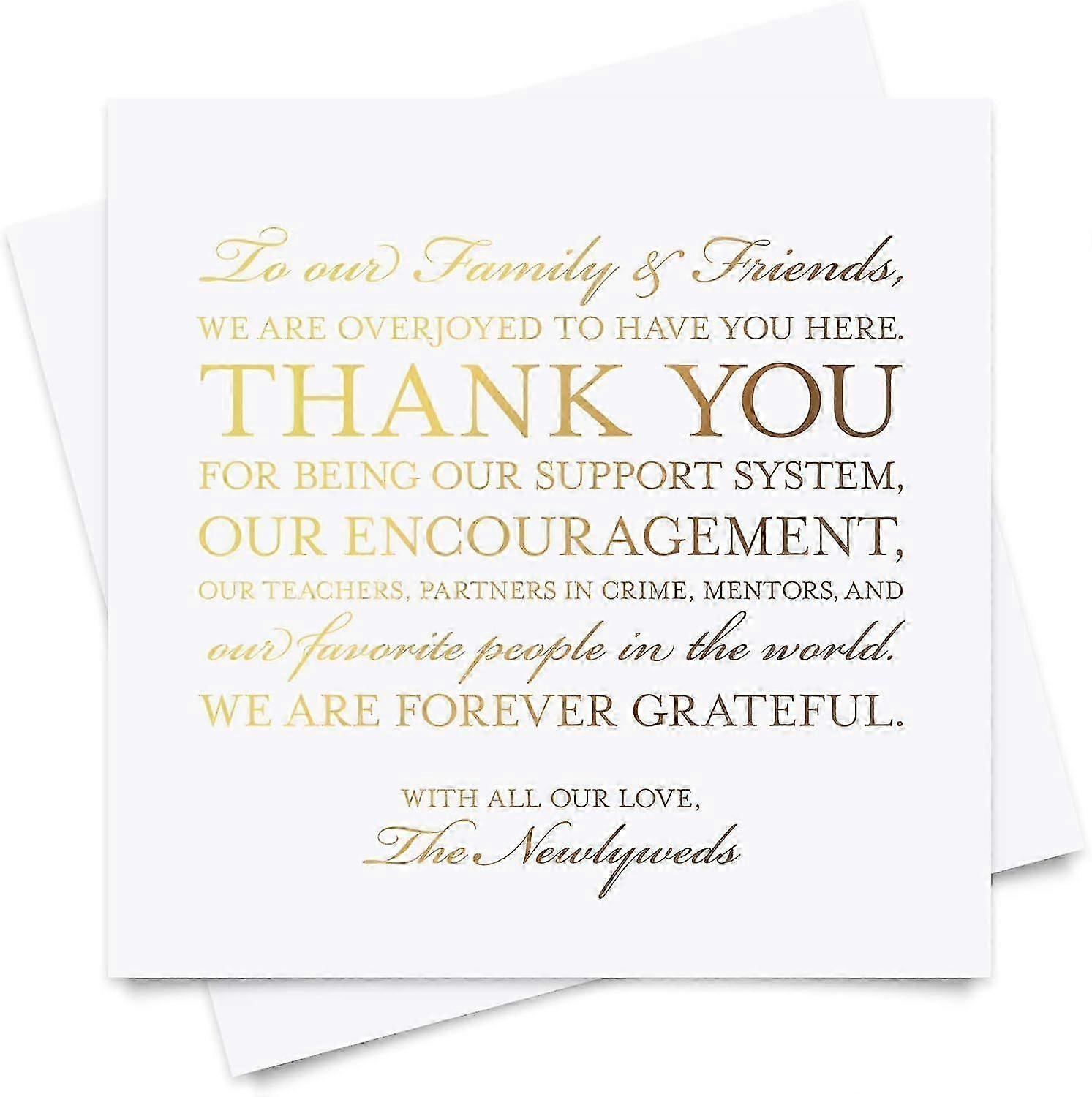 Premium Foil Greenery Wedding Place Cards