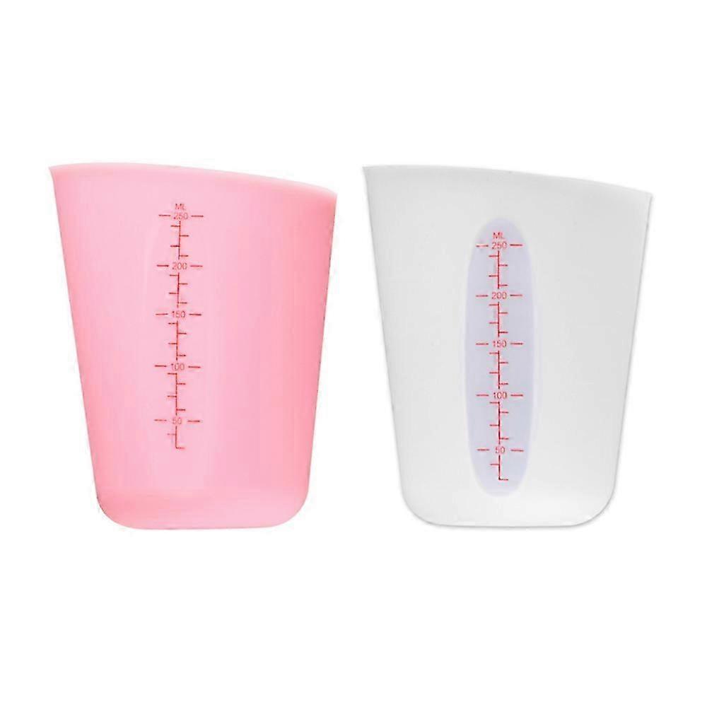 Flexible Translucent Silicone Measuring Cups