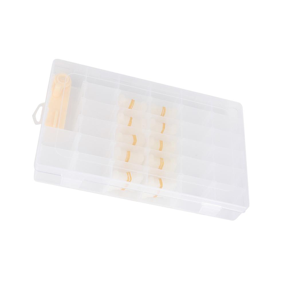 Sewing Tools Set Cross Stitch Thread Organizer for 1Set with Plastic Storage Box