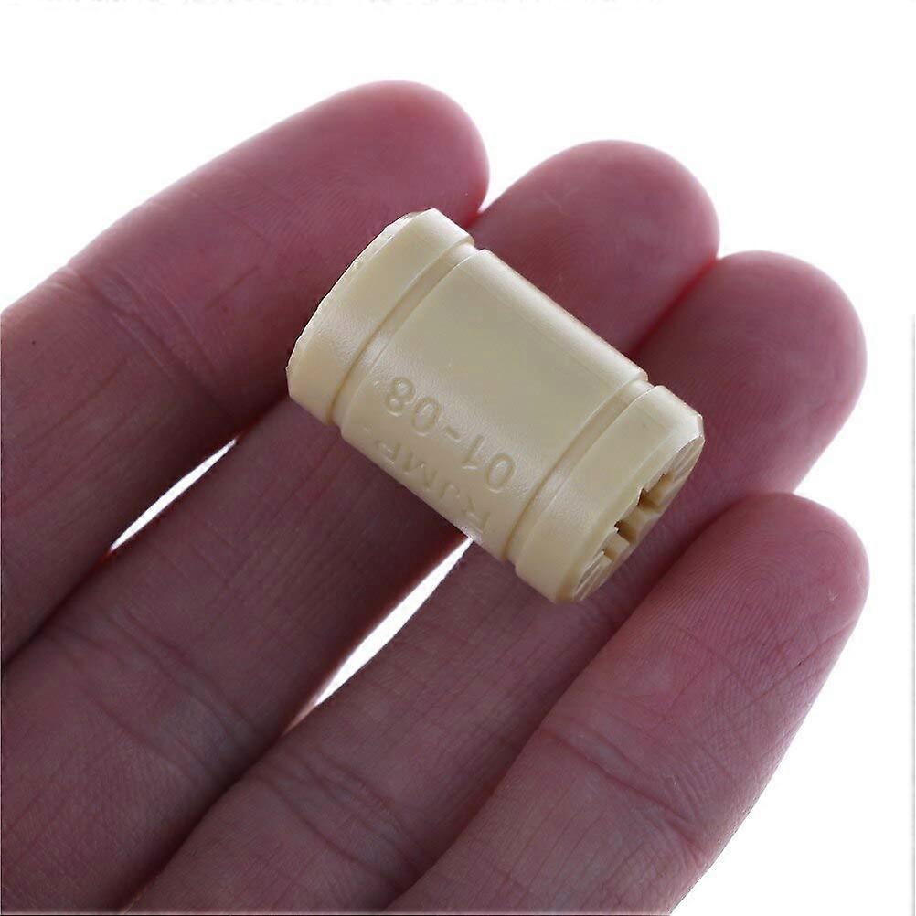 LM8UU Bearing 8mm Linear Bushing for Prusa Reprap 3D Printer Easy DIY Replacement Solid Polymer Design