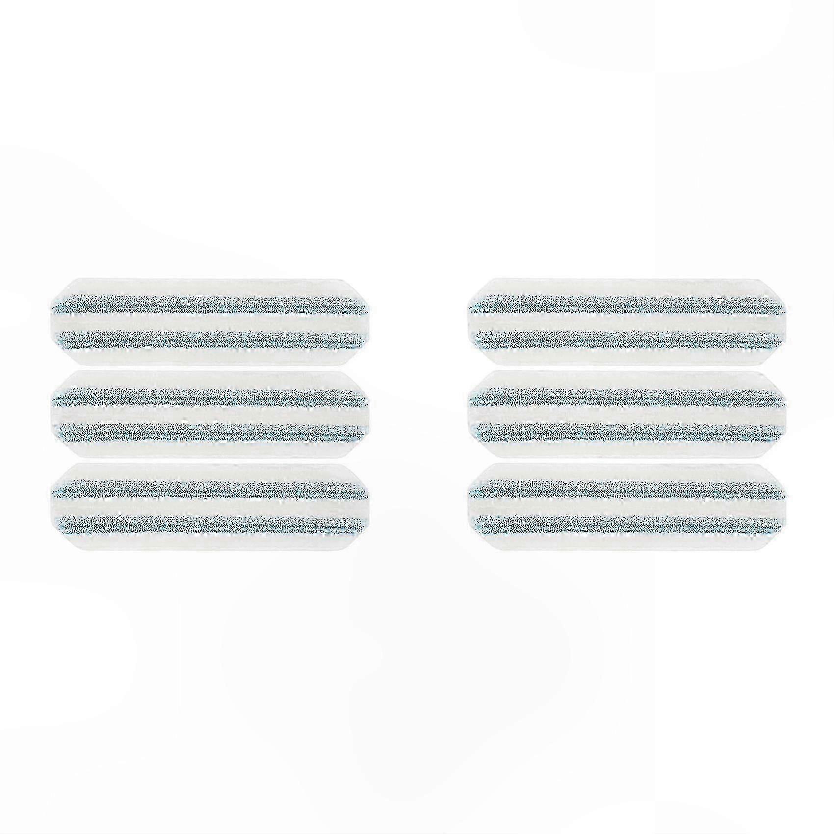 6-Pack Microfiber Mop Pads Compatible with Multiple Flat Mop Models-Good