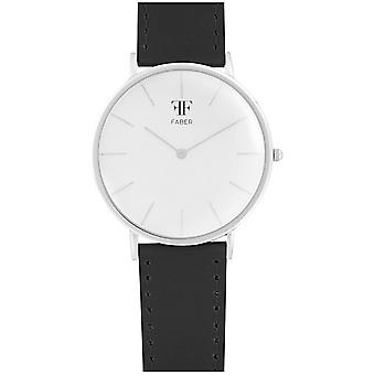 Faber time Quartz Analog Man Watch with F806SL Cowskin Bracelet
