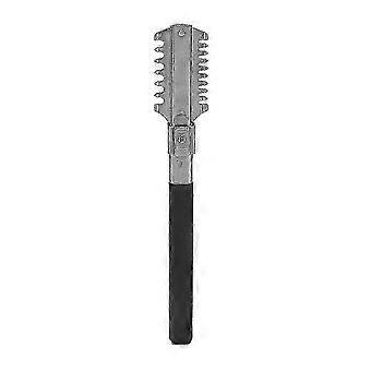 Scheerkam, dubbelzijdige scheermesjes, handmatige haarknipkam, uitdunkam voor kappers, vormgevende haarscheermachine met kam voor het knippen en stylen van haar XIC