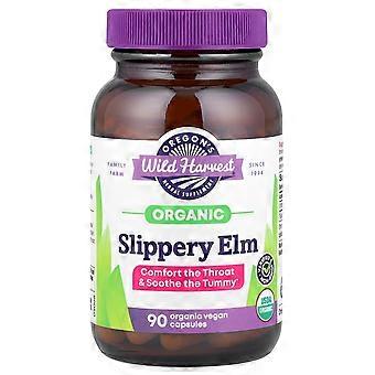 Oregon's Wild Harvest, Organic Slippery Elm, 90 Organic Vegan Capsules (400 mg per Capsule)