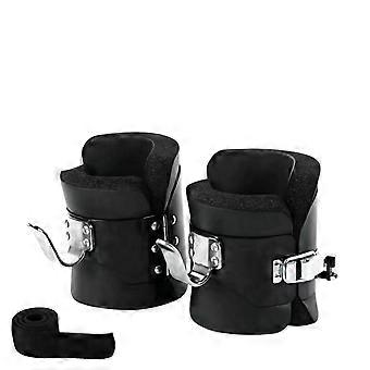 Traction Foot Cuffs with Rope Heavy Duty Inversion Boots Adjustable for Home Gym