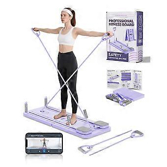 Pilates-alusta ja -laitteisto kotikäyttöön, 23 kg:n vastusvoimalla – monikäyttöinen.