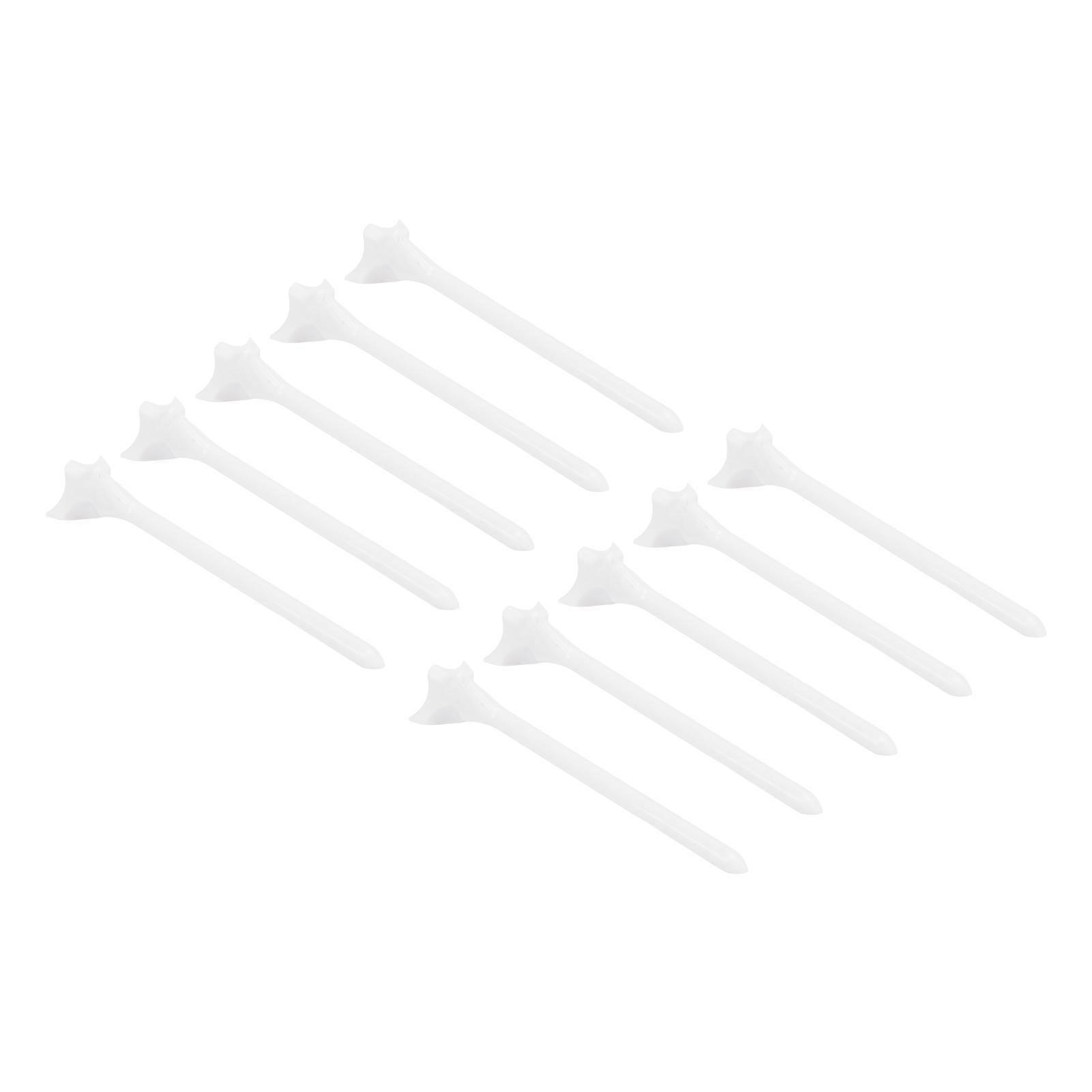10Pcs Tees Bulk Plastic PC Nail Ball Holders Brackets Prevent Collision Improve Hitting Accuracy