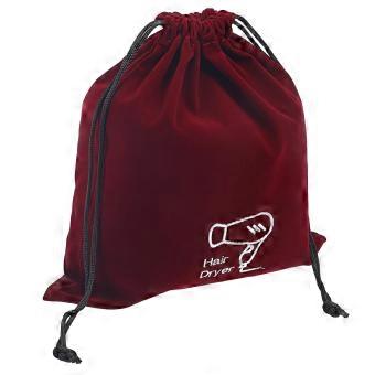 Hair Dryer Storage Bag with Adjustable Drawstring Closure, Durable Tear‑Resistant Fabric, Multi‑Purpose Travel Toiletry Organizer