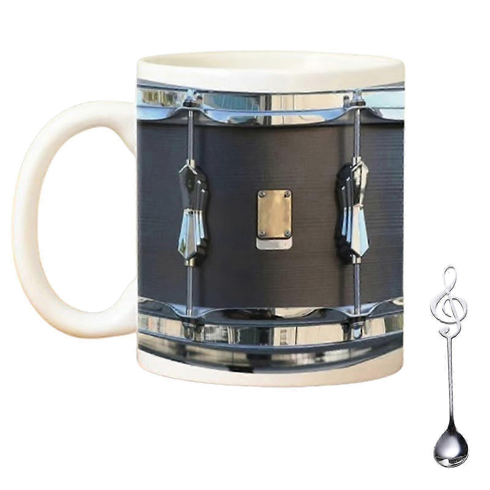 Black Drum Ceramic Mug