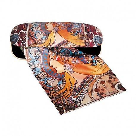Glasses case with polishing cloth Zodiak, Art Nouveau from Fridolin, eyeglass case