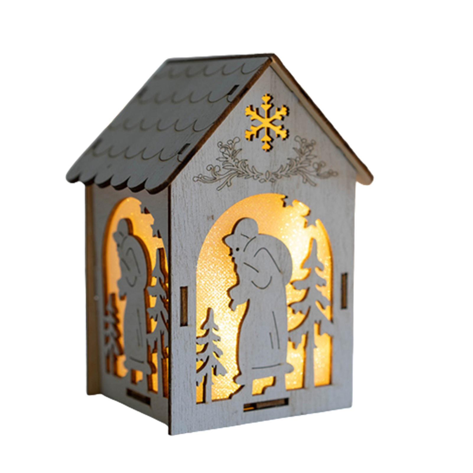Light Up Desktop Christmas Decoration Sturdy Durable Table Decorations For Party Home Table Decor