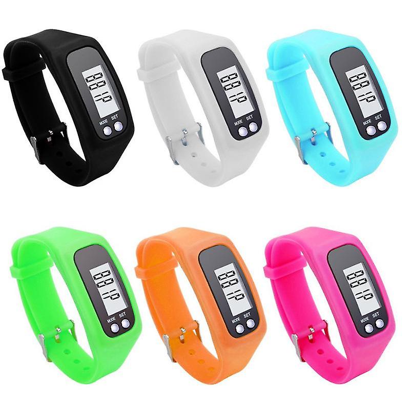 Waterproof Smart Watch For Sports With Pedometer And Calorie Counter, Digital Lcd Display
